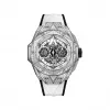 宇舶/Hublot Big Bang系列 缎面及抛光钛金属镶嵌172颗钻石 45 毫米 男表 418.NX.2001.RX.1604.MXM20