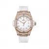 宇舶/Hublot Big Bang系列 33MM 抛光18K王金镶嵌130钻石，重0.4克拉 自动机械机芯 女表 485.OE.2210.RW.1604