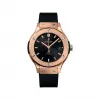 宇舶/Hublot Classic Fusion 经典融合系列 38MM 抛光及缎面18K王金 自动机械机芯 男表 565.OX.1480.RX