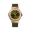 宇舶/Hublot 经典融合系列 缎面及微珠喷砂18K王金 38 毫米 男表 565.OX.8980.RX