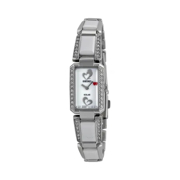 精工/Seiko Solar系列 精钢 石英机芯 Seiko Usa SUP185